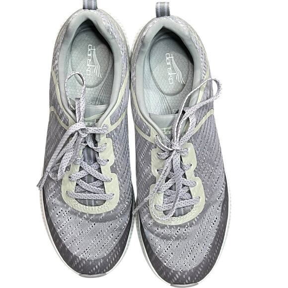 Dansko Sky Nursing Shoes Womens 8 Lilac Purple Mesh Lace Up Athletic Workwear - Picture 3 of 15